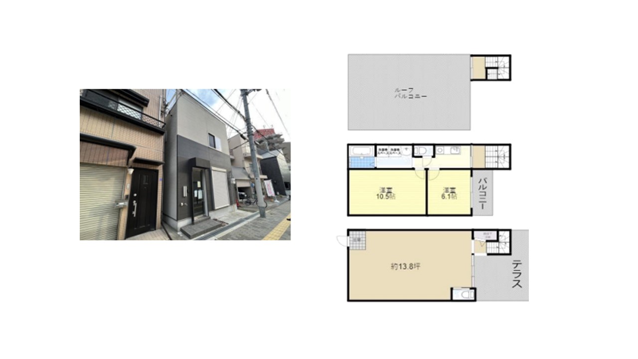 ≪福島区鷺洲≫1棟 店舗住宅 重飲食可能 テナント情報館 by エス・ディーアイ株式会社